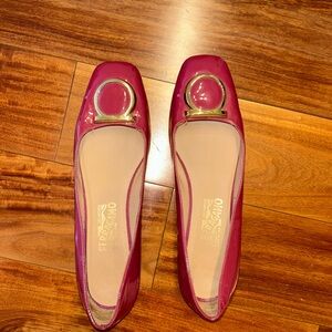 Salvatore Ferragamo Women's Raspberry Flats